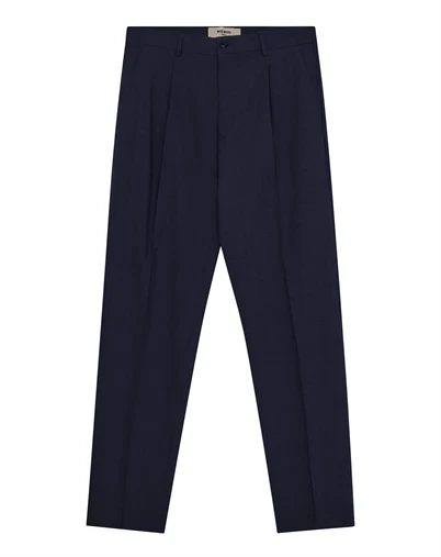 Mos Mosh Gallery - MMGJones Luxe Bukser - Navy 
